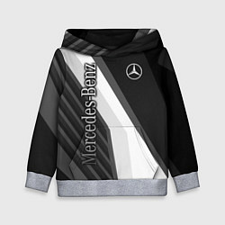 Толстовка-худи детская Mercedes-Benz, цвет: 3D-меланж