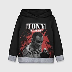 Толстовка-худи детская Tony Ferguson, цвет: 3D-меланж