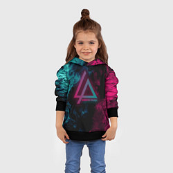 Толстовка-худи детская LINKIN PARK, цвет: 3D-черный — фото 2