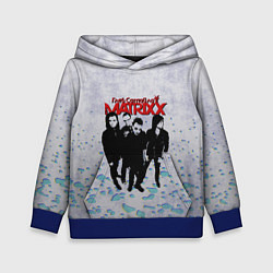 Толстовка-худи детская The Matrixx, цвет: 3D-синий