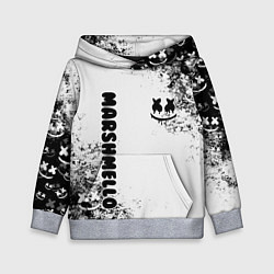 Толстовка-худи детская Marshmello, цвет: 3D-меланж