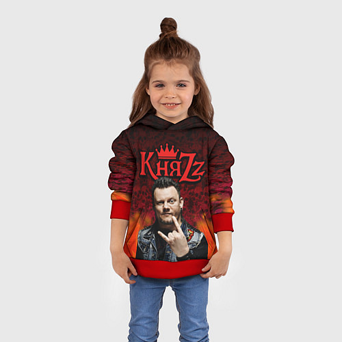 Детская толстовка Князь / 3D-Красный – фото 4