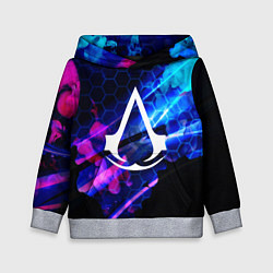 Толстовка-худи детская Assassin??s Creed, цвет: 3D-меланж