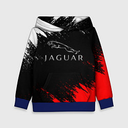 Толстовка-худи детская Jaguar, цвет: 3D-синий