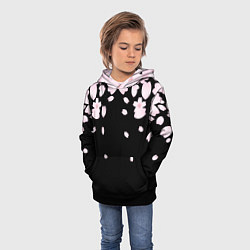 Толстовка-худи детская САКУРА, цвет: 3D-черный — фото 2