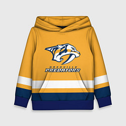 Толстовка-худи детская Нэшвилл Предаторз, цвет: 3D-синий