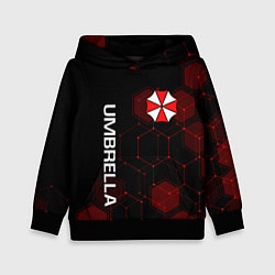 Толстовка-худи детская UMBRELLA CORP, цвет: 3D-черный