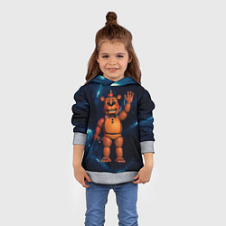 Толстовка-худи детская Five Nights At Freddys, цвет: 3D-меланж — фото 2