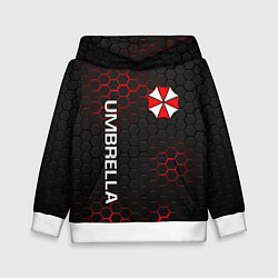 Толстовка-худи детская UMBRELLA CORP, цвет: 3D-белый