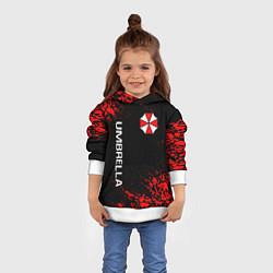 Толстовка-худи детская UMBRELLA CORP, цвет: 3D-белый — фото 2