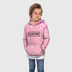 Толстовка-худи детская BLACKPINK, цвет: 3D-белый — фото 2