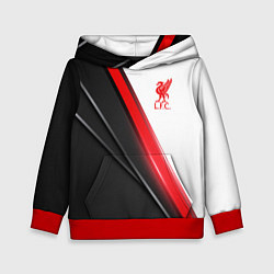 Толстовка-худи детская Liverpool F C, цвет: 3D-красный