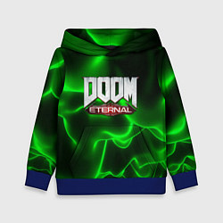 Толстовка-худи детская DOOM ETERNAL, цвет: 3D-синий