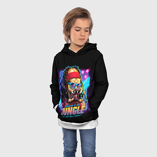 Детская толстовка PREDATOR / 3D-Белый – фото 3