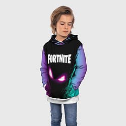 Толстовка-худи детская FORTNITE, цвет: 3D-белый — фото 2