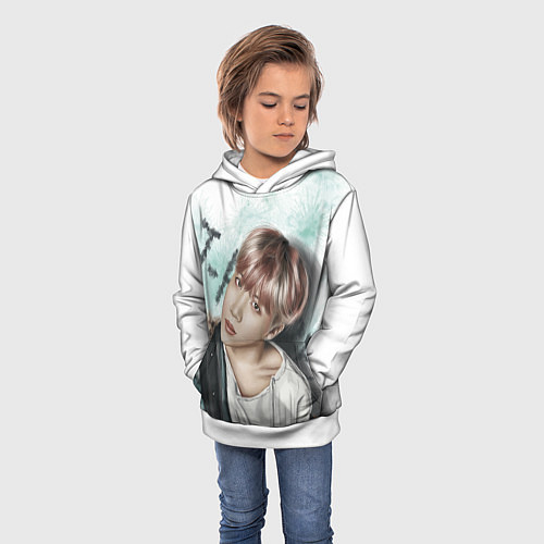 Детская толстовка BTS / 3D-Белый – фото 3