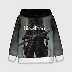 Толстовка-худи детская Bloodborne, цвет: 3D-белый