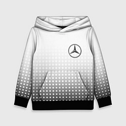 Толстовка-худи детская Mercedes-Benz, цвет: 3D-черный