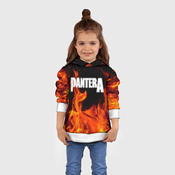 Толстовка-худи детская Pantera, цвет: 3D-белый — фото 2