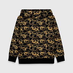 Толстовка-худи детская Versace, цвет: 3D-черный