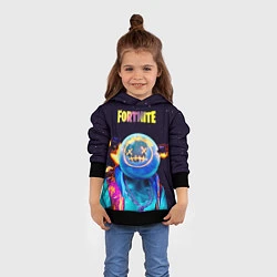Толстовка-худи детская Astro Jack Fortnite, цвет: 3D-черный — фото 2