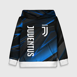 Толстовка-худи детская JUVENTUS, цвет: 3D-белый