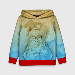 Толстовка-худи детская Hayao Miyazaki, цвет: 3D-красный