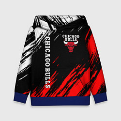 Толстовка-худи детская CHICAGO BULLS, цвет: 3D-синий