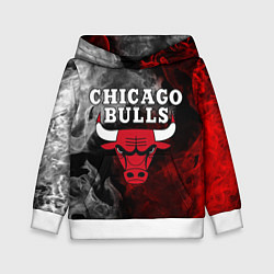 Толстовка-худи детская CHICAGO BULLS, цвет: 3D-белый