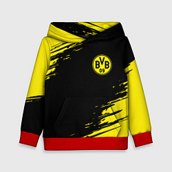 Толстовка-худи детская BORUSSIA, цвет: 3D-красный