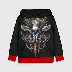 Толстовка-худи детская Baldurs gate 3, цвет: 3D-красный