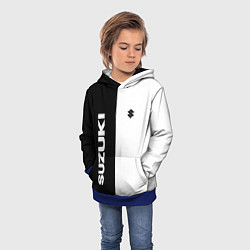 Толстовка-худи детская Suzuki Z, цвет: 3D-синий — фото 2