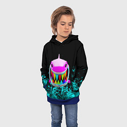 Толстовка-худи детская 6IX9INE, цвет: 3D-синий — фото 2