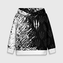 Толстовка-худи детская The Witcher, цвет: 3D-белый