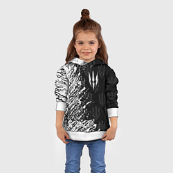 Толстовка-худи детская The Witcher, цвет: 3D-белый — фото 2