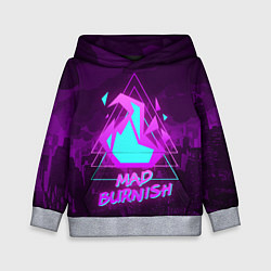 Толстовка-худи детская PROMARE MAD BURNISH, цвет: 3D-меланж