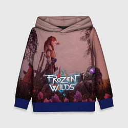 Толстовка-худи детская HORIZON ZERO DAWN, цвет: 3D-синий