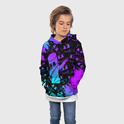 Толстовка-худи детская FORTNITE x MARSHMELLO, цвет: 3D-белый — фото 2