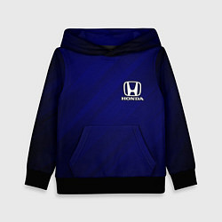 Толстовка-худи детская HONDA, цвет: 3D-черный