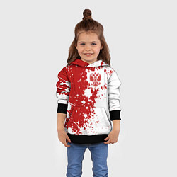 Толстовка-худи детская Россия, цвет: 3D-черный — фото 2