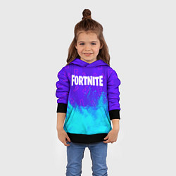 Толстовка-худи детская FORTNITE ФОРТНАЙТ, цвет: 3D-черный — фото 2