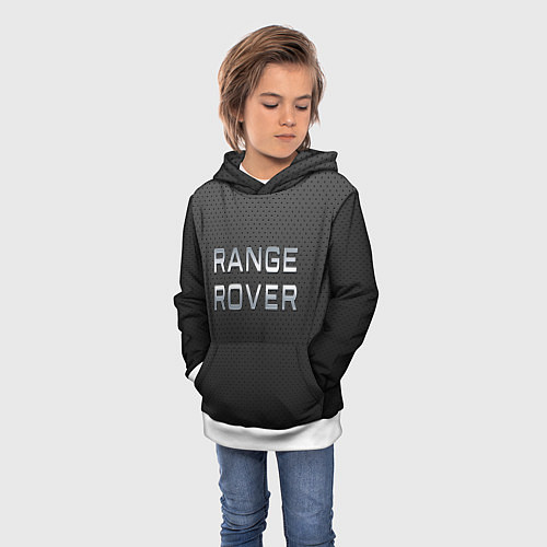 Детская толстовка Range rover / 3D-Белый – фото 3