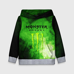 Толстовка-худи детская MONSTER ENERGY, цвет: 3D-меланж