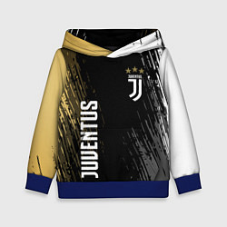 Толстовка-худи детская JUVENTUS, цвет: 3D-синий