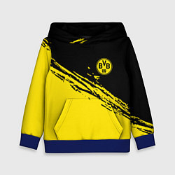 Толстовка-худи детская BORUSSIA, цвет: 3D-синий