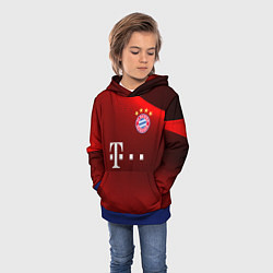 Толстовка-худи детская BAYERN MUNCHEN, цвет: 3D-синий — фото 2