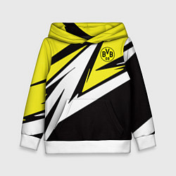 Толстовка-худи детская Borussia Dortmund, цвет: 3D-белый