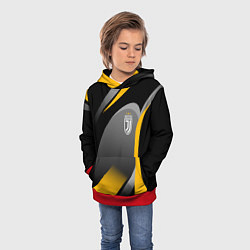 Толстовка-худи детская Juventus Uniform, цвет: 3D-красный — фото 2