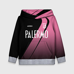 Толстовка-худи детская PALERMO FC, цвет: 3D-меланж