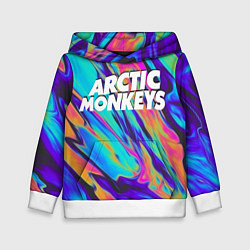 Толстовка-худи детская ARCTIC MONKEYS, цвет: 3D-белый